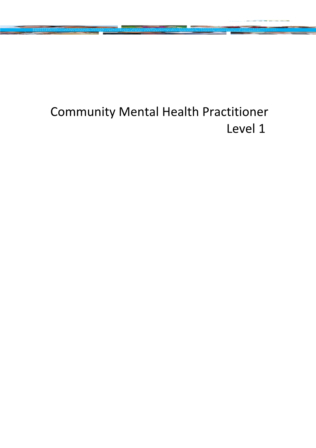 Community Mental Health Practitioner