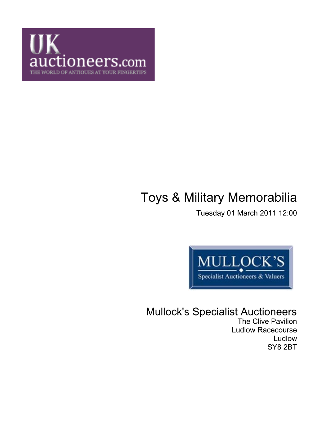 Toys & Military Memorabilia