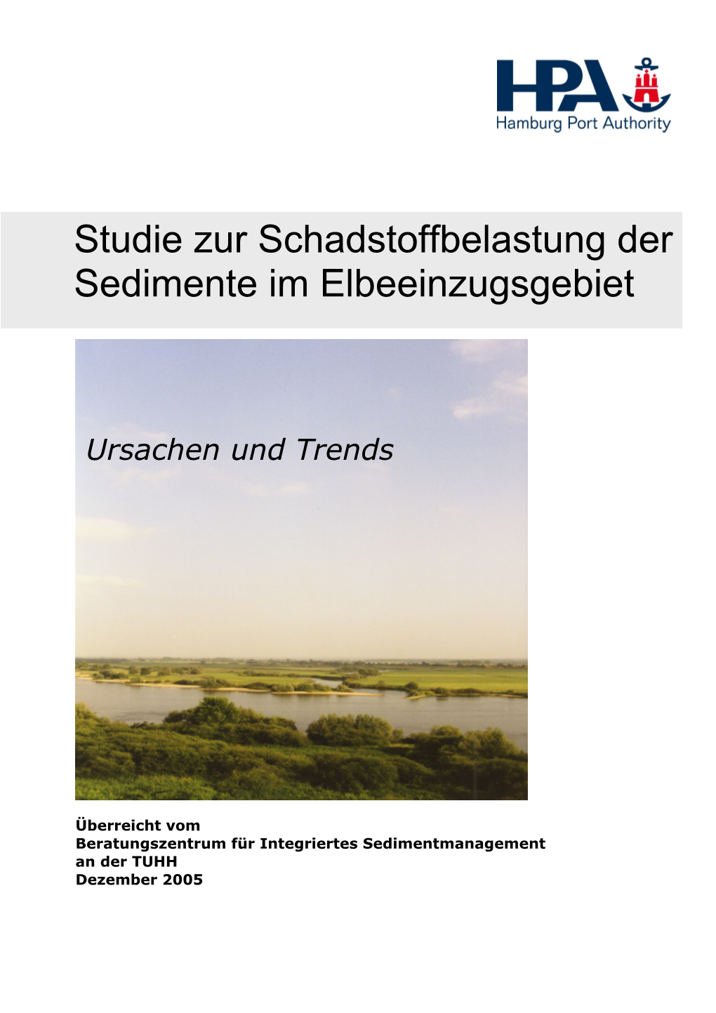 Studie Zur Schadstoffbelastung Der Sedimente Im Elbe