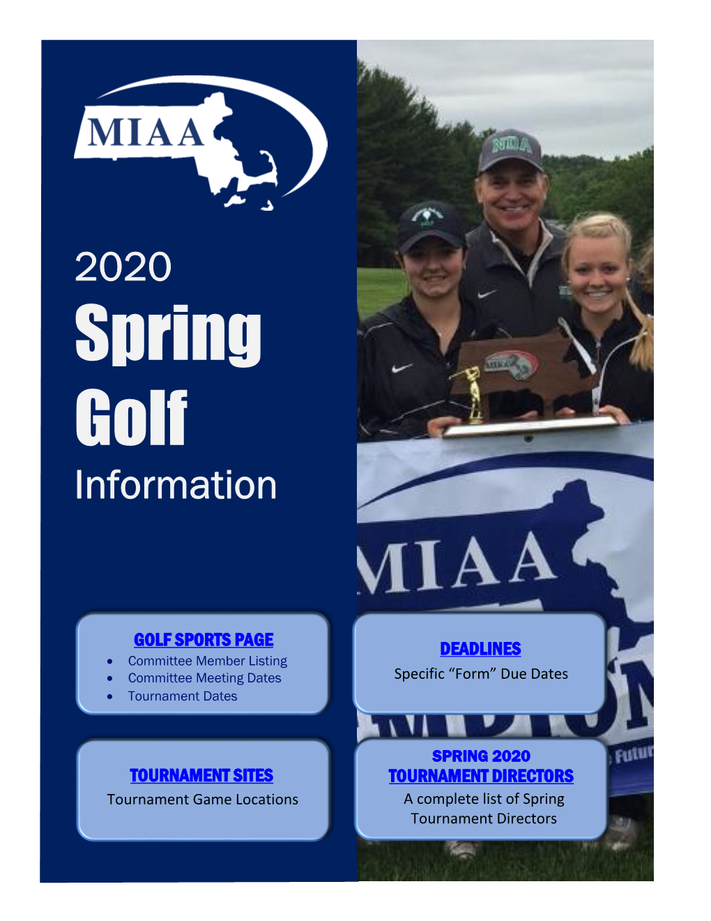 2020 Spring Golf