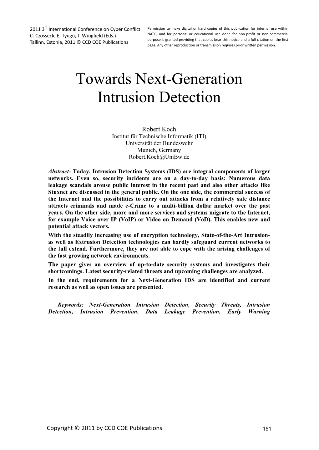 Towards Next-Generation Intrusion Detection