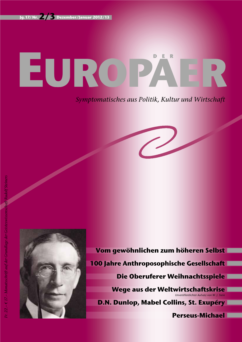 Vom Gewöhnlichen Zum Höheren Selbst 100 Jahre Anthroposophische Gesellschaft Die Oberuferer Weihnachtsspiele Wege Aus Der Welt