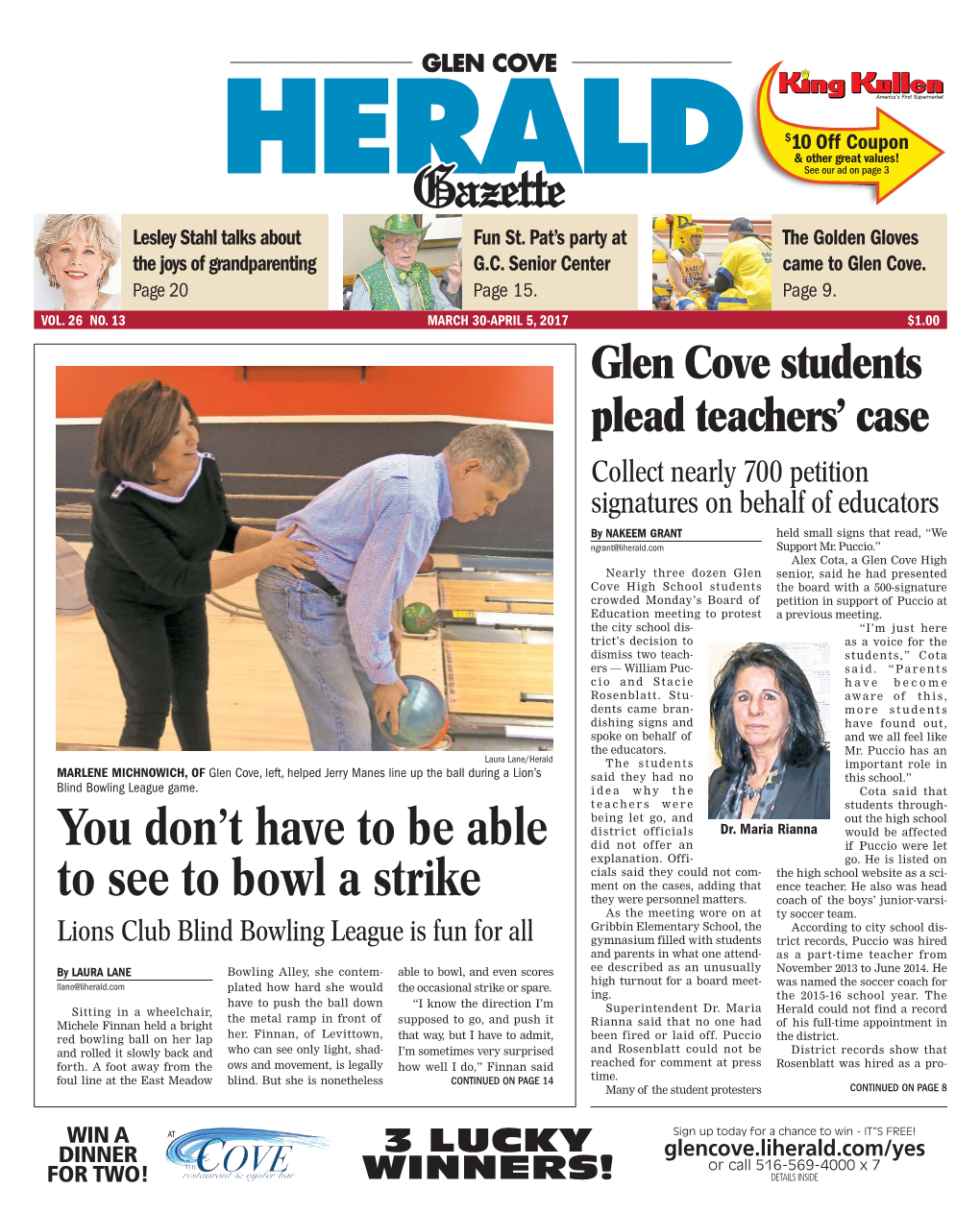 Glen Cove Students Plead Teachers' Case