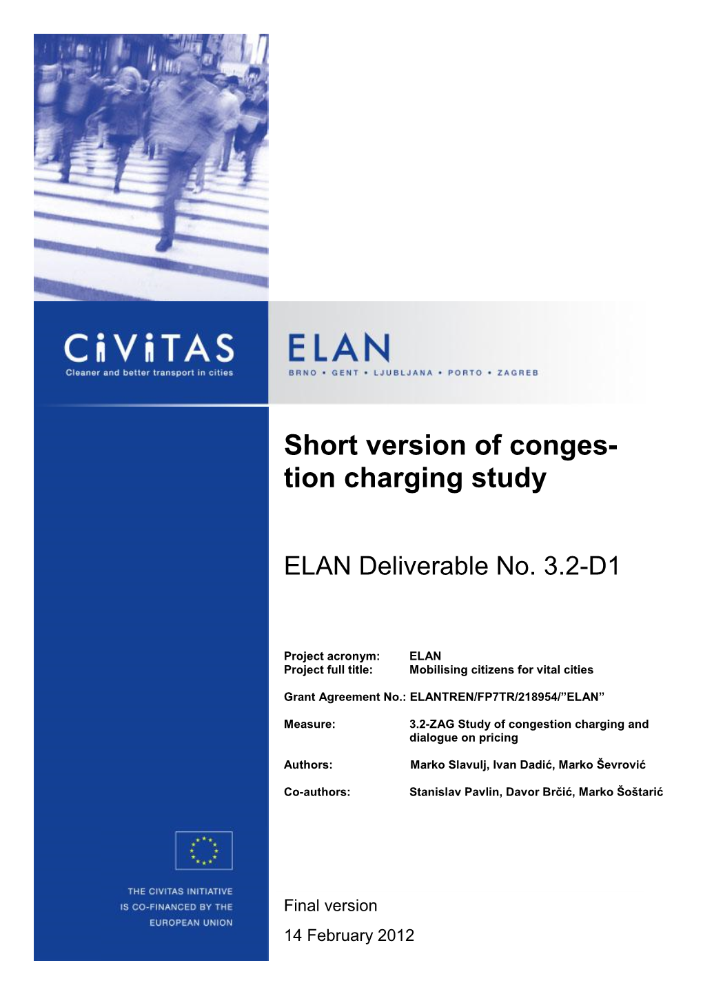 Short Version of Congestion Charging Study.Pdf