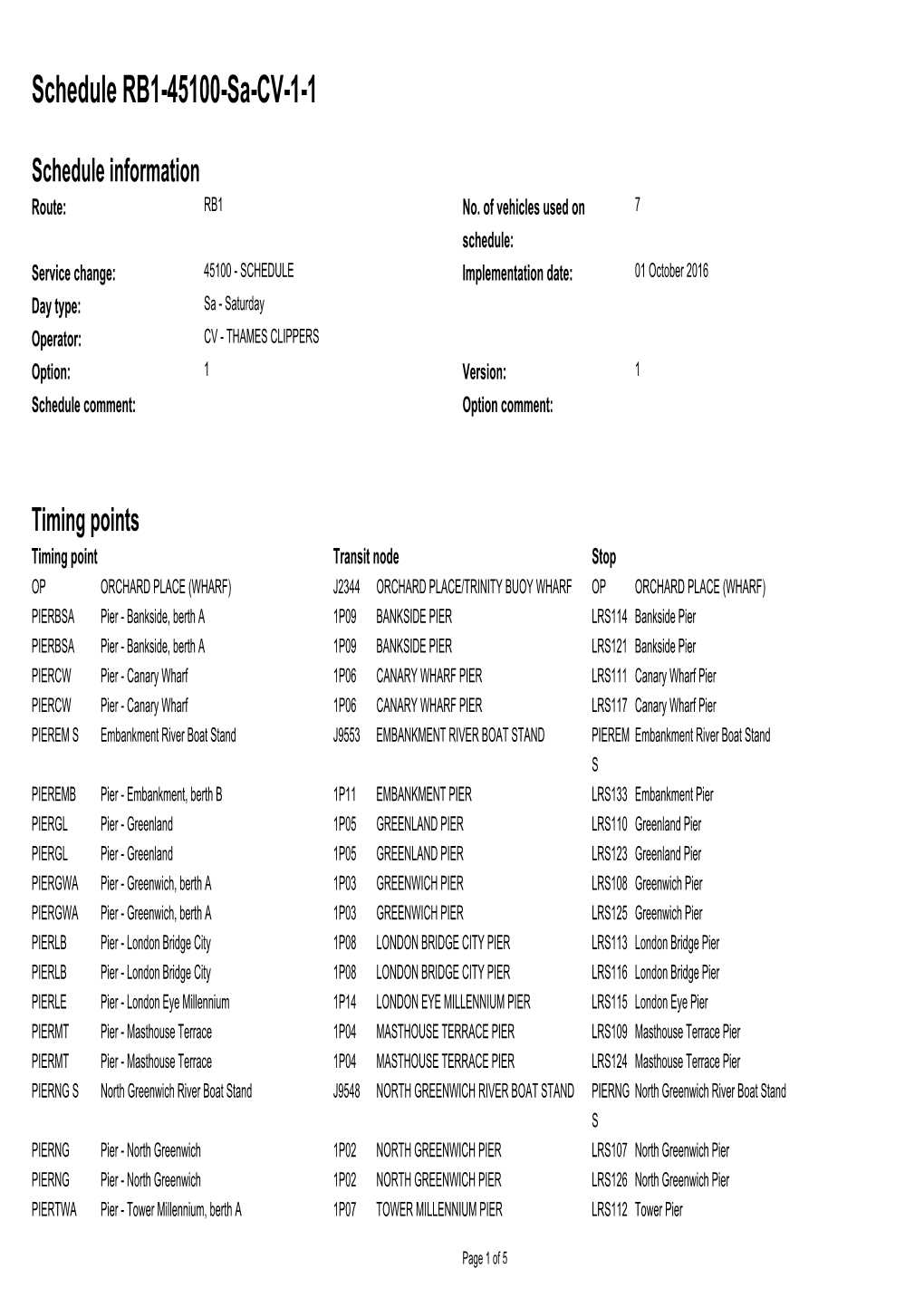 Standard Schedule RB1-45100-Sa-CV-1-1