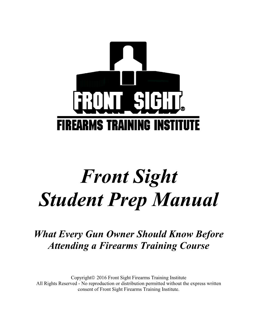 Course Prep Manual