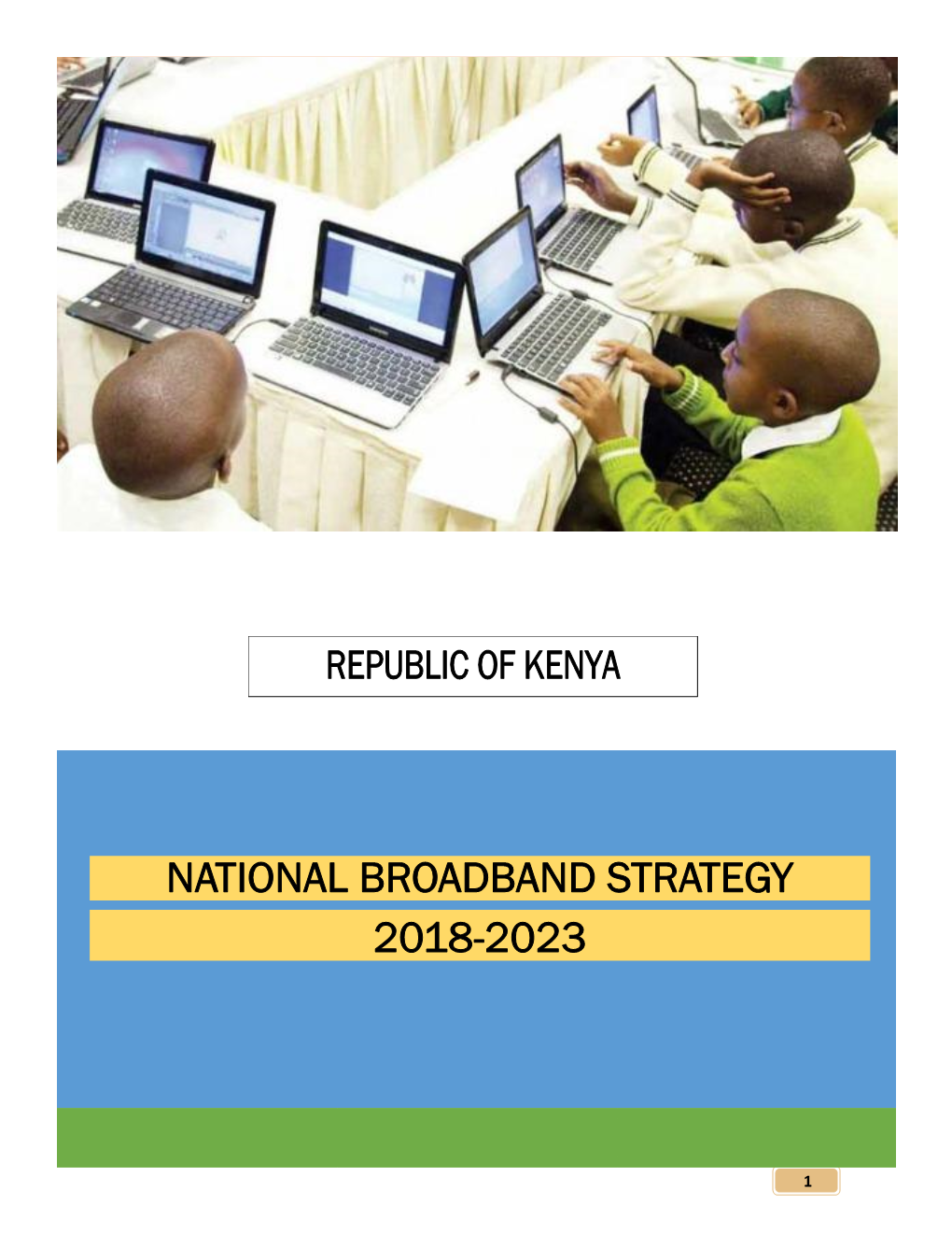 National Broadband Strategy 2018-2023
