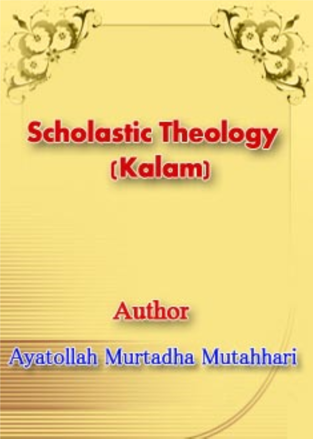 Scholastic Theology (Kalam)