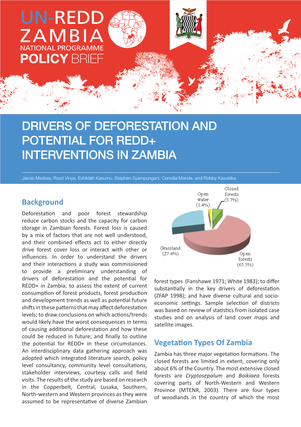 Zambia National Programme Policy Brief