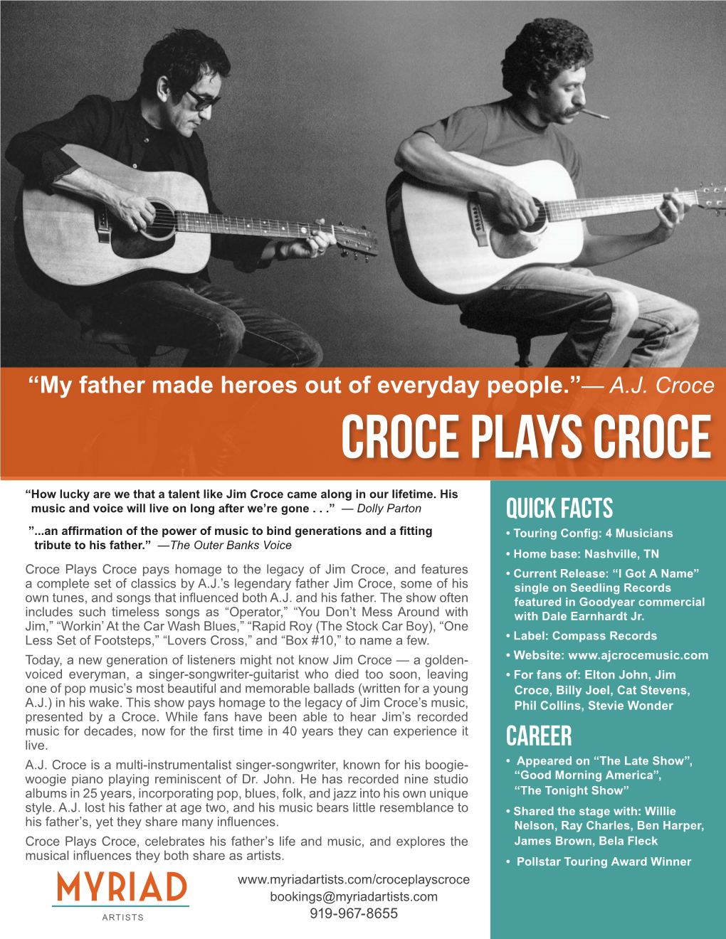 Croce Plays Croce