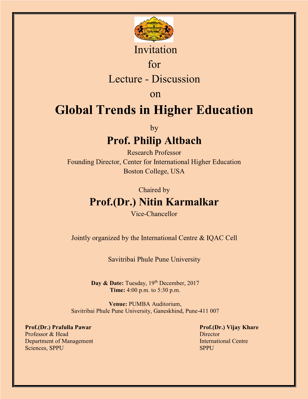 Global Trends in Higher Education