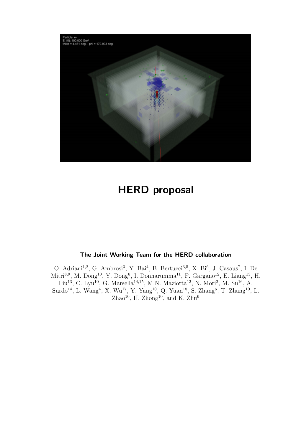 HERD Proposal