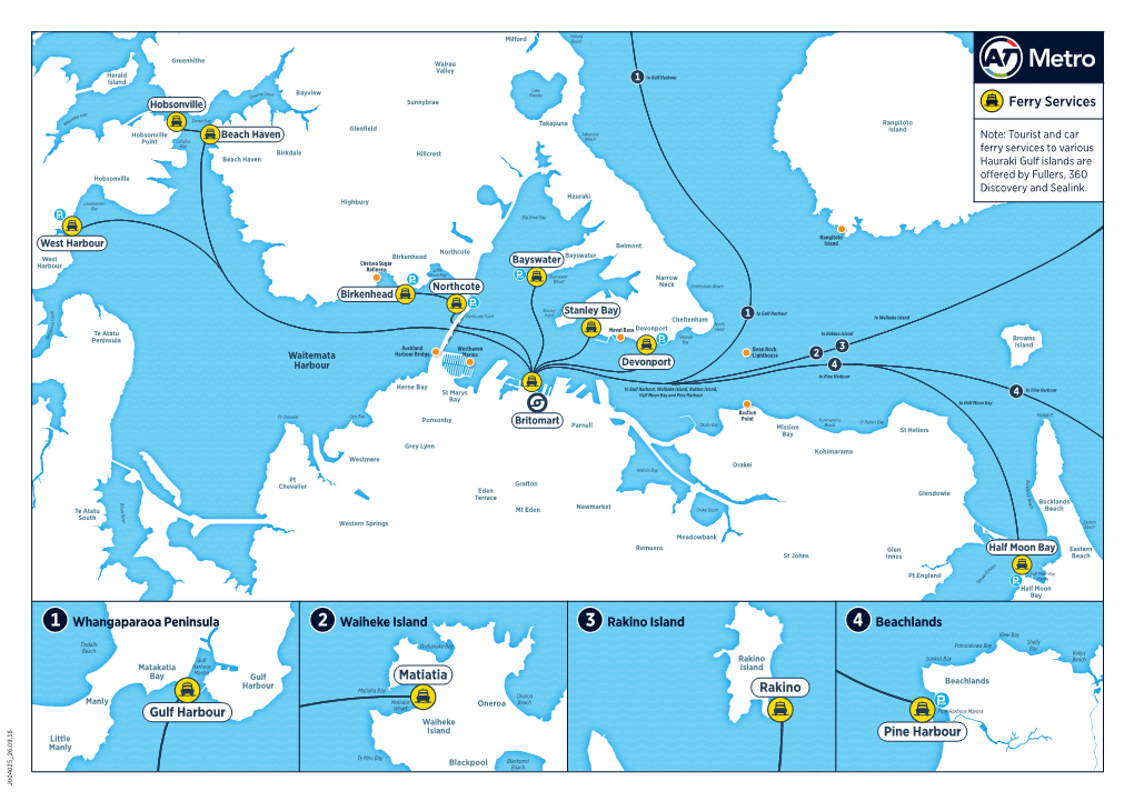 Gulf Harbour Rakino Matiatia Pine Harbour Whangaparaoa Peninsula Waiheke Island Rakino Island Beachlands Ferry Services