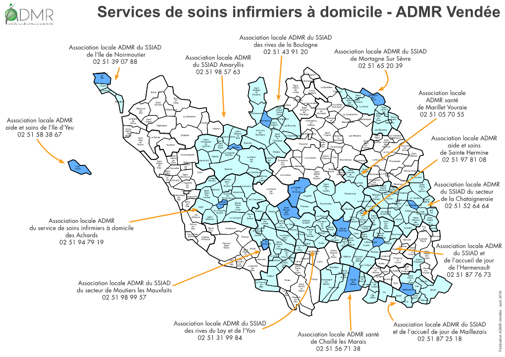 Services De Soins Infirmiers À Domicile - ADMR Vendée