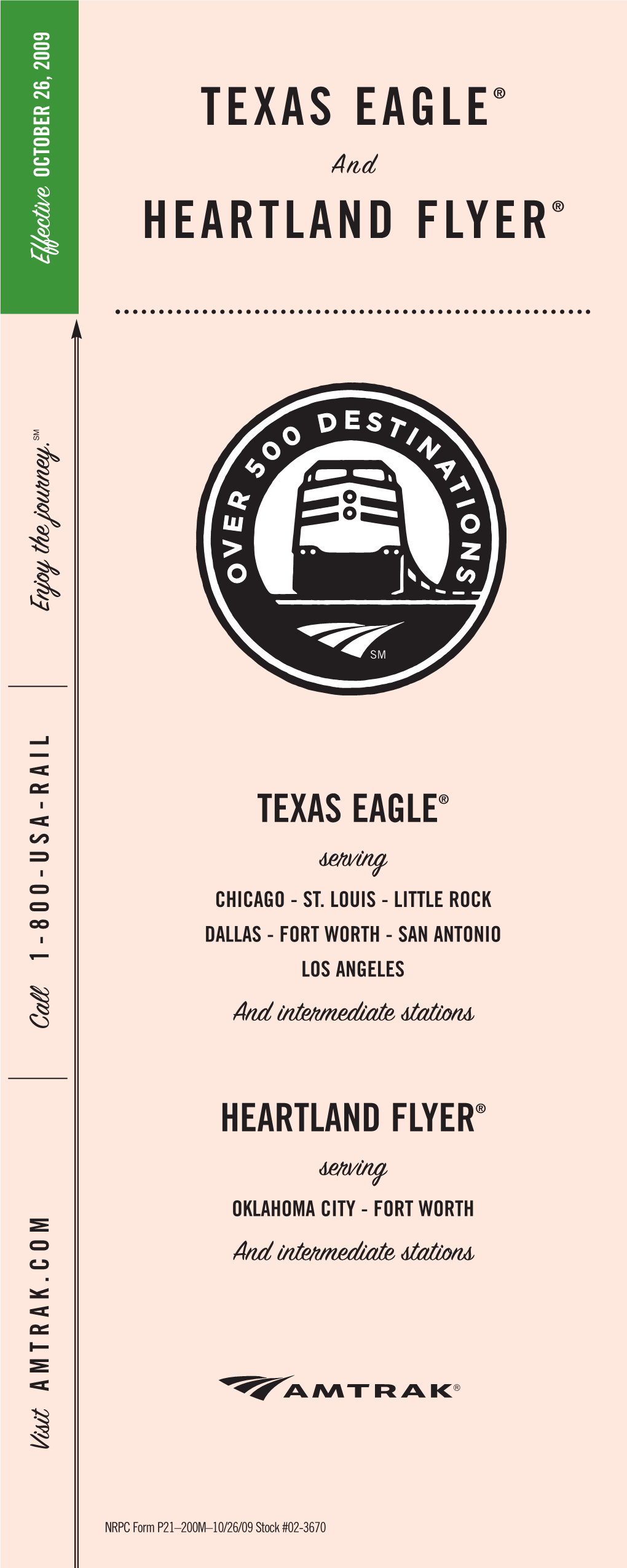 Texas Eagle® Heartland Flyer®