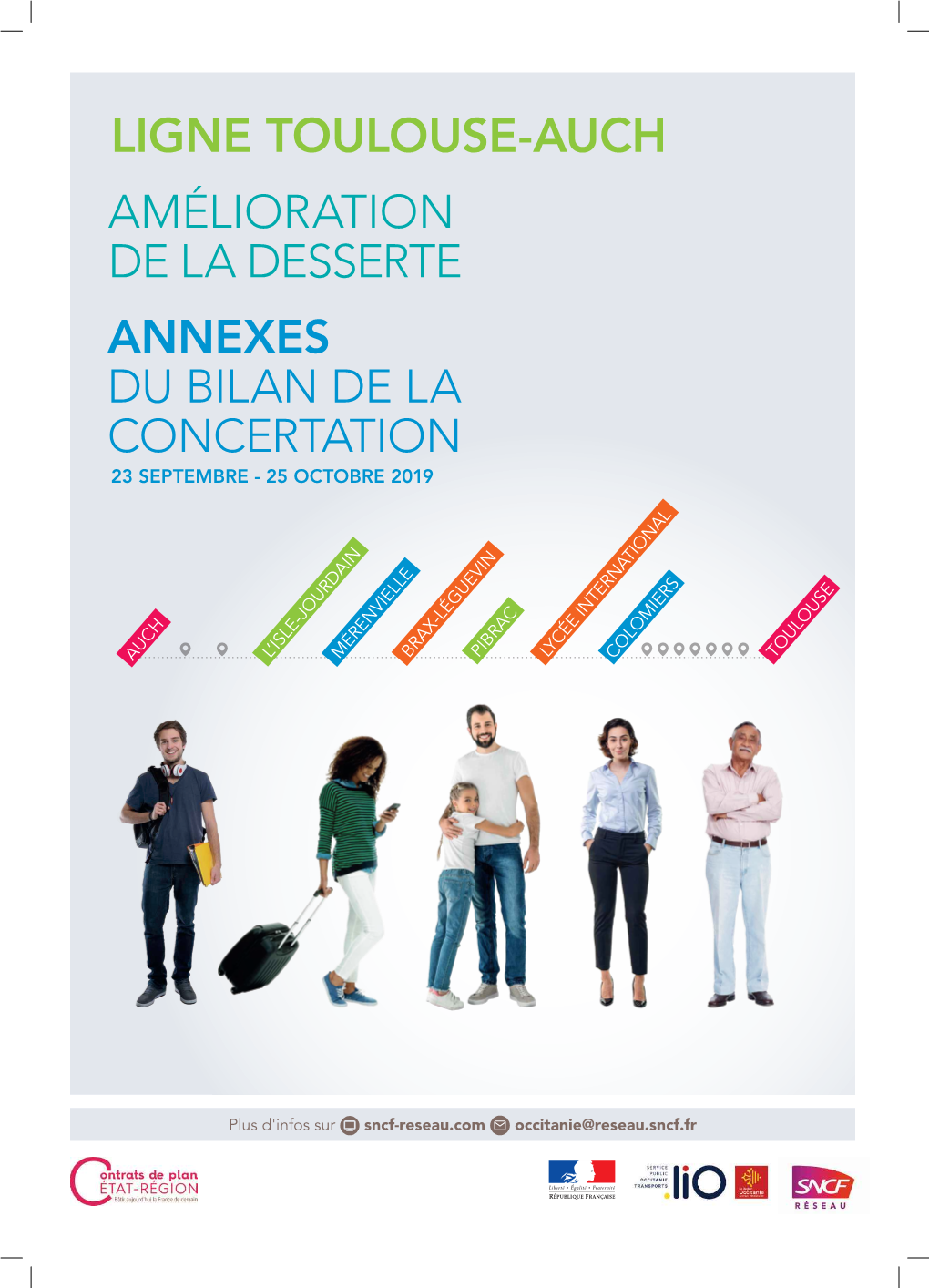 Ligne Toulouse-Auch Amélioration De La Desserte Annexes Du Bilan De La Concertation 23 Septembre - 25 Octobre 2019