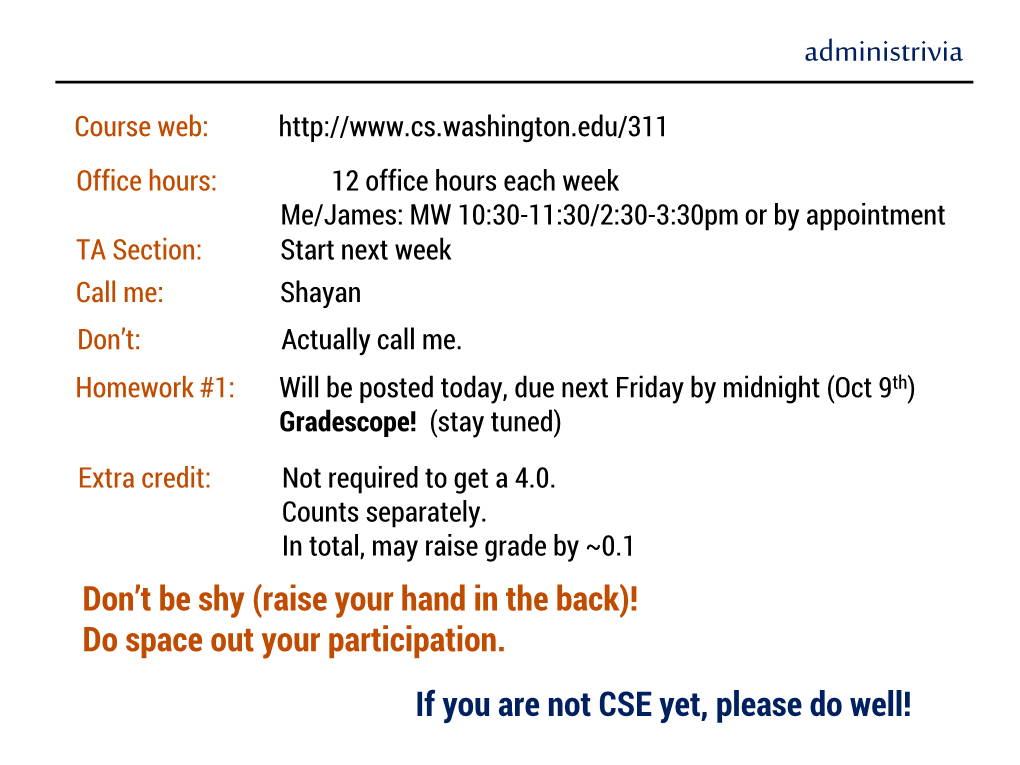 CSE Yet, Please Do Well! Logical Connectives