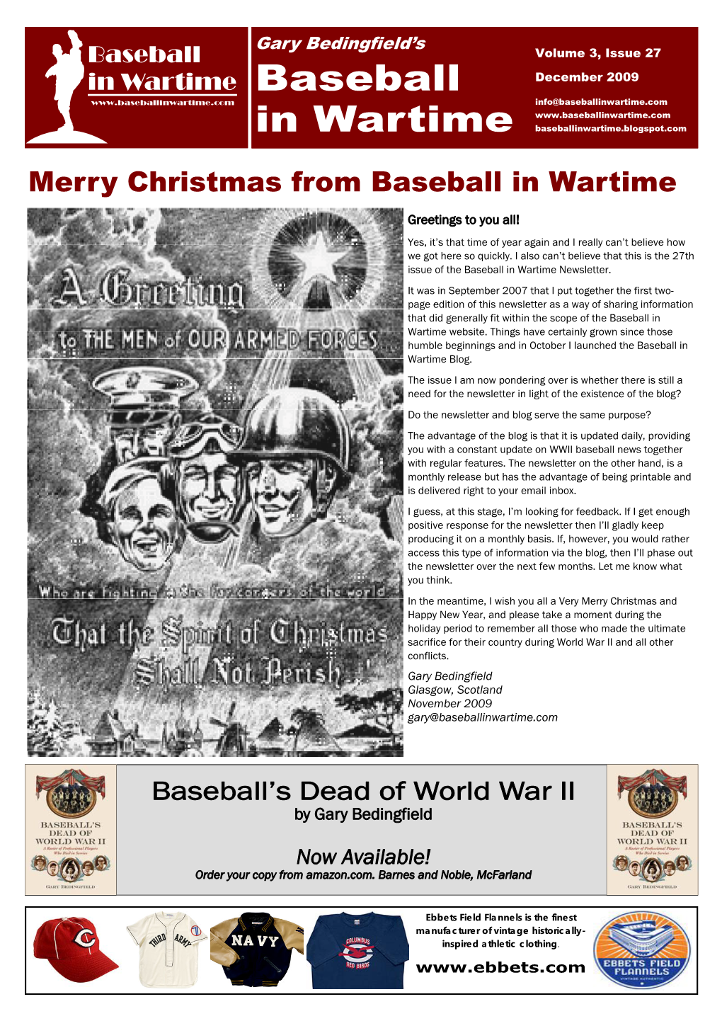 Baseball in Wartime