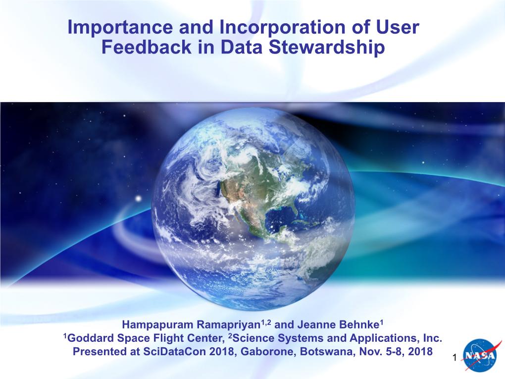 Earth Observing System Data and Information System (EOSDIS)