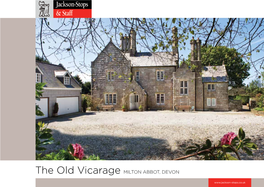 The Old Vicarage MILTON ABBOT, DEVON