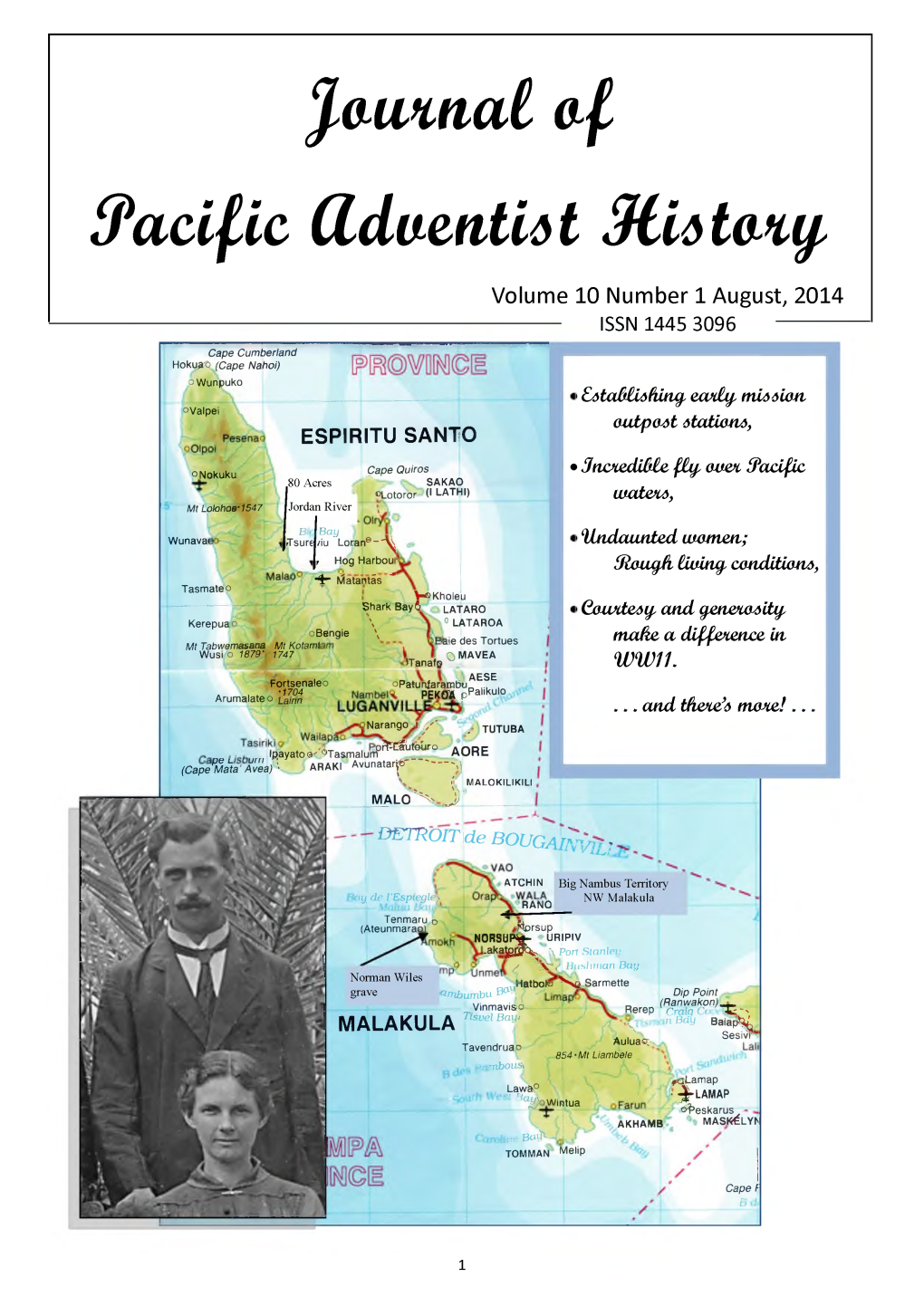 Journal of Pacific Adventist History