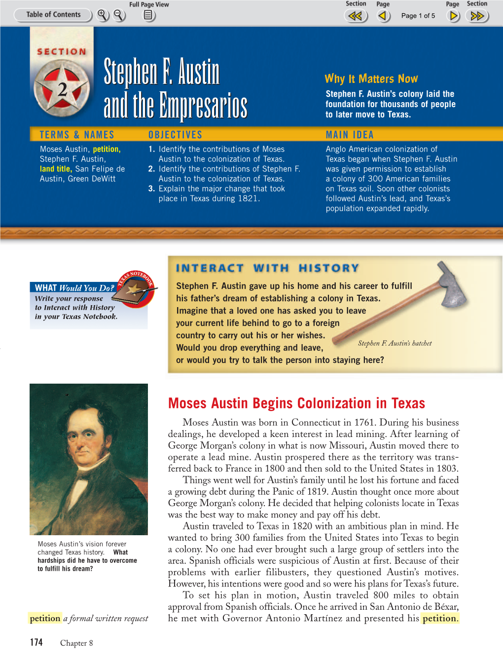 Stephen F. Austin and the Empresarios