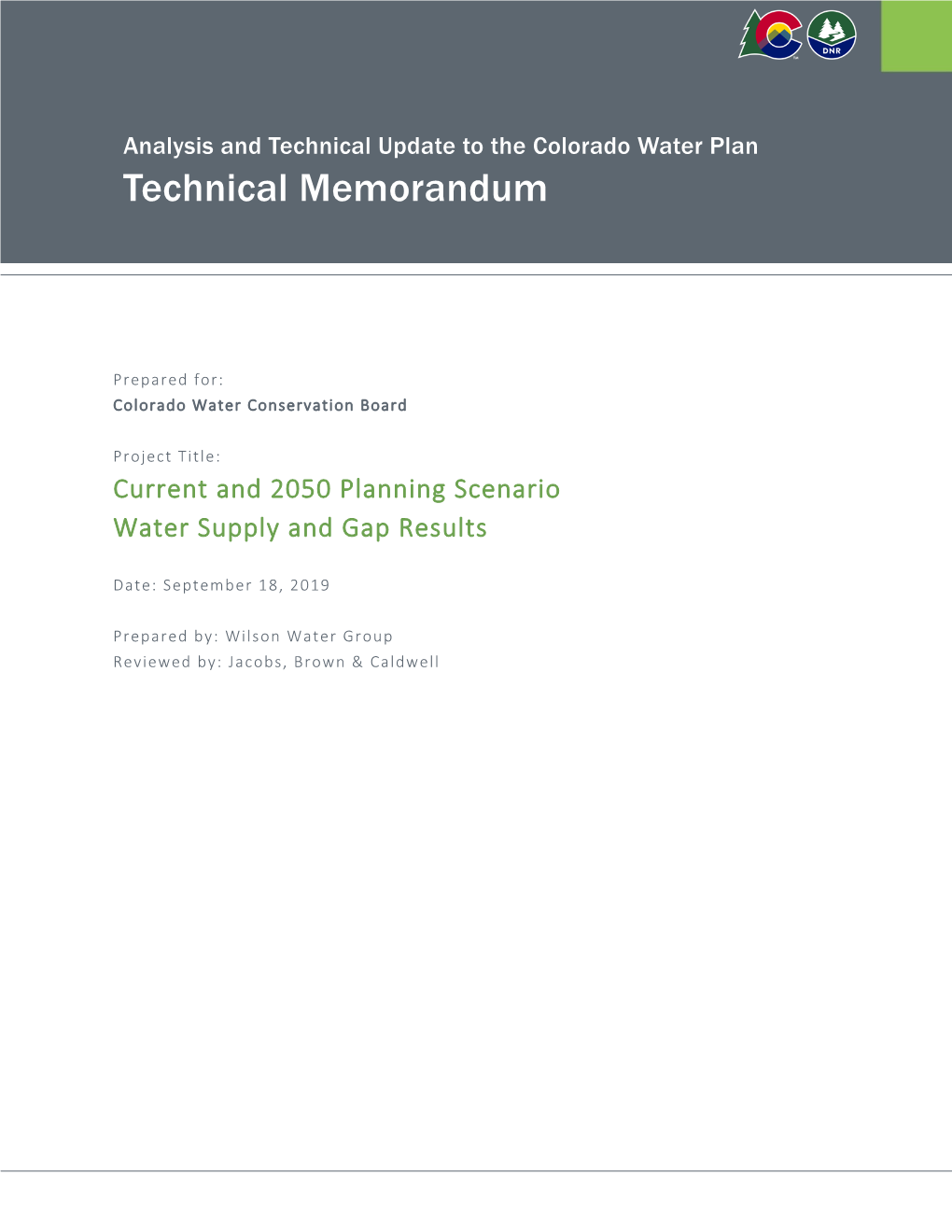 Technical Memorandum