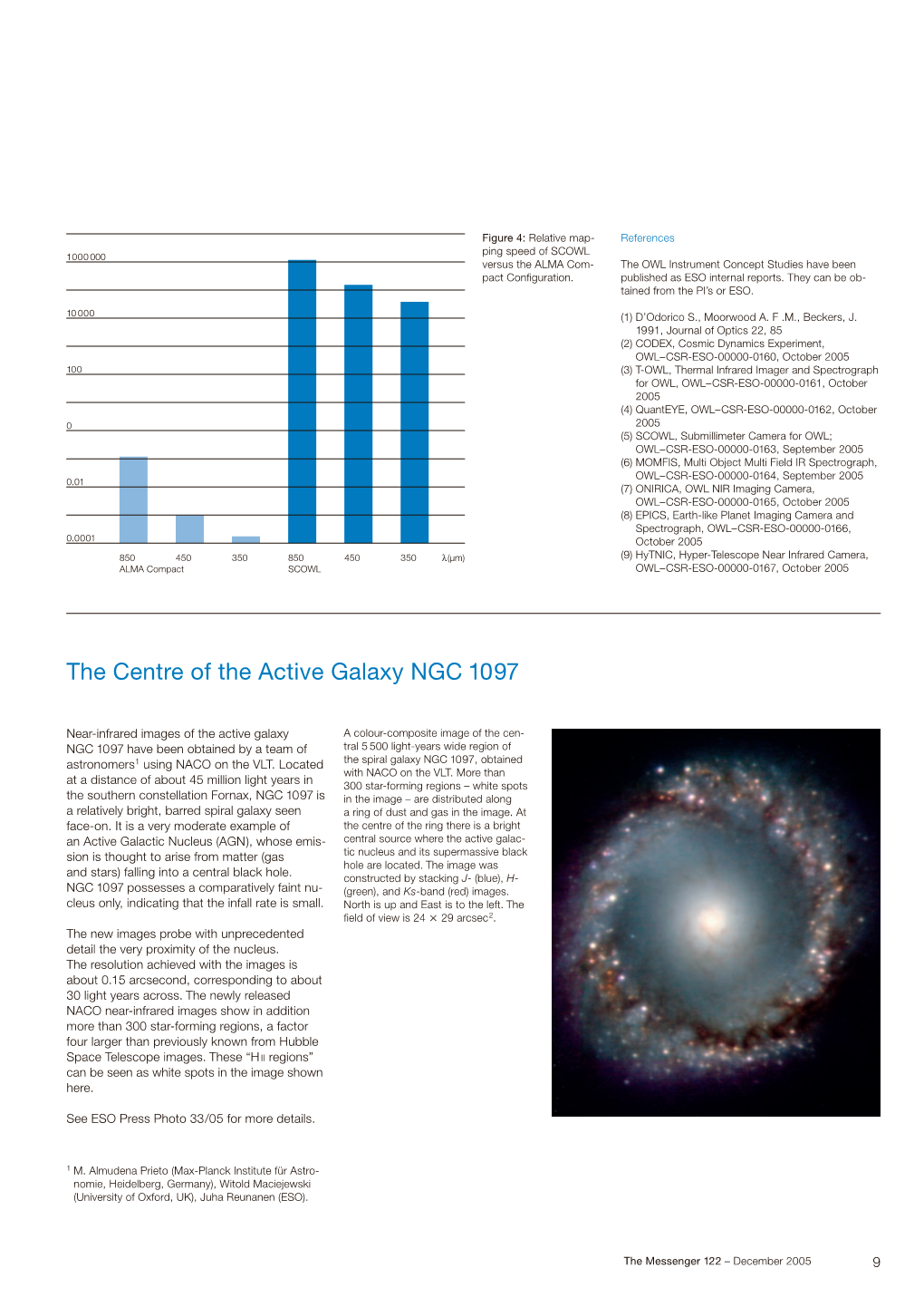 The Centre of the Active Galaxy NGC 1097