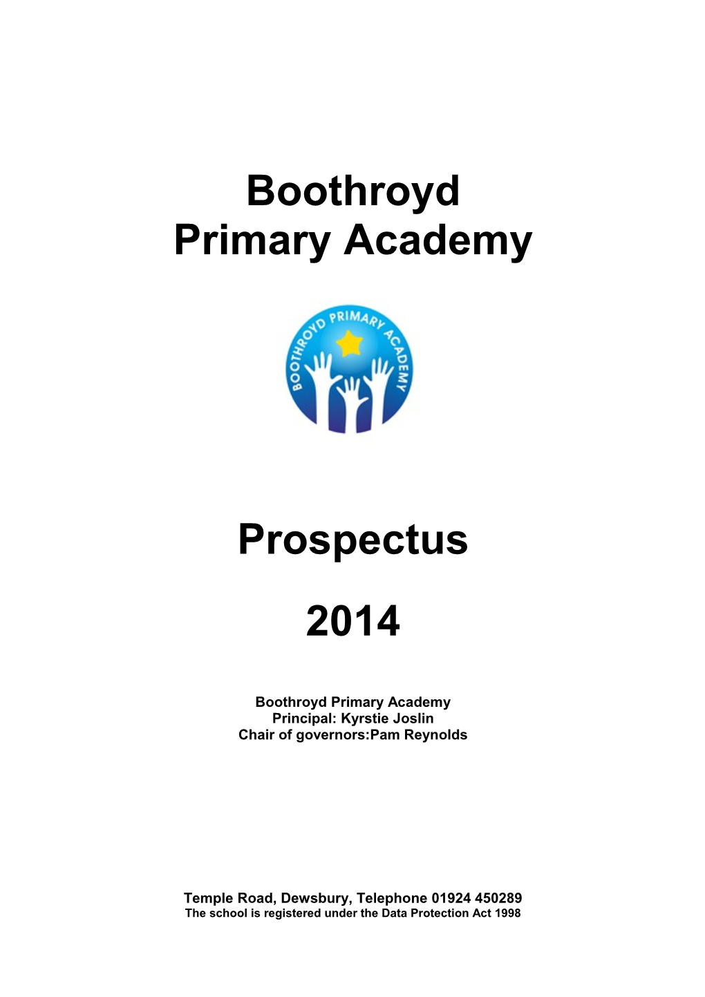 Boothroyd Primary Academy