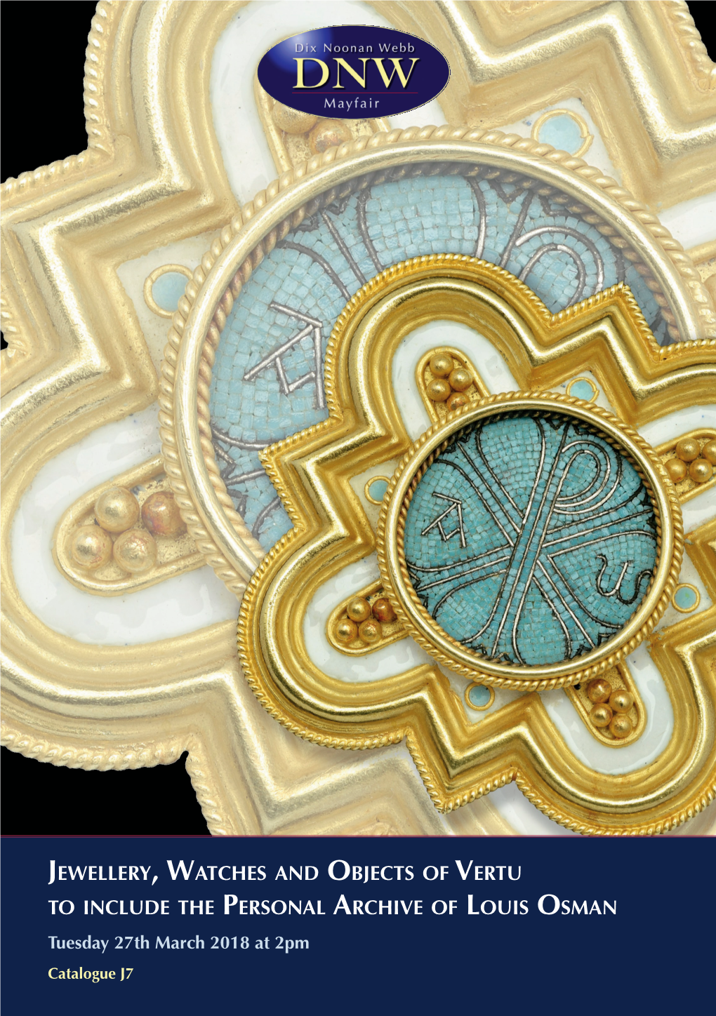 Jewellery, Watches and Objects of Vertu, Archive of Louis Osman 27 March 2018
