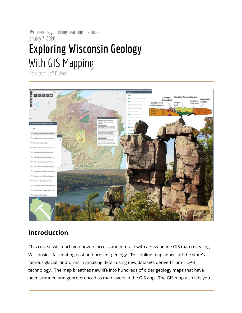 Exploring Wisconsin Geology