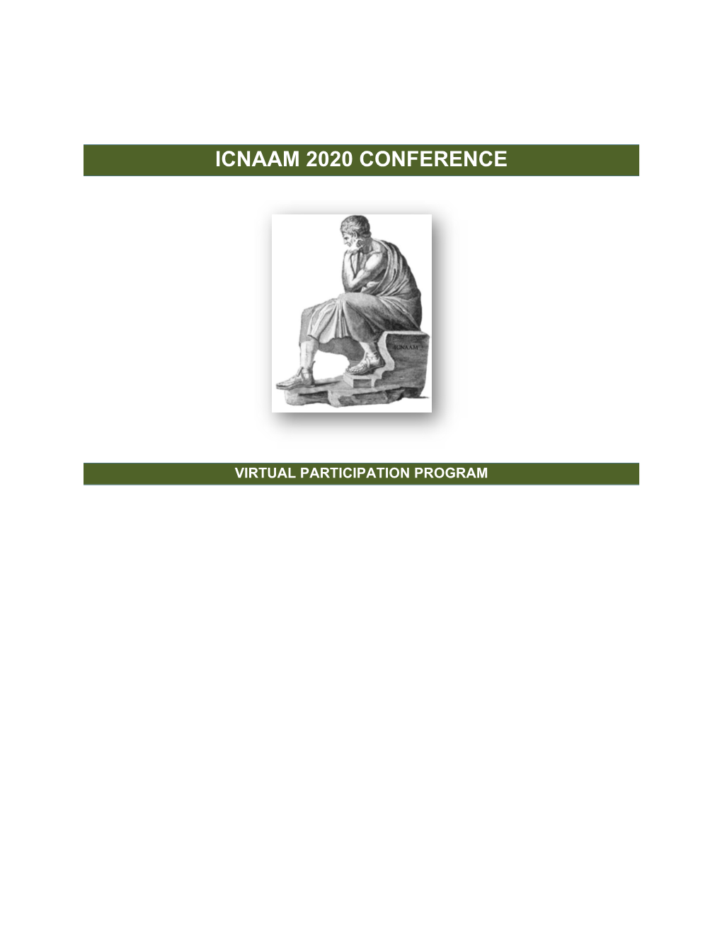 Icnaam 2020 Conference