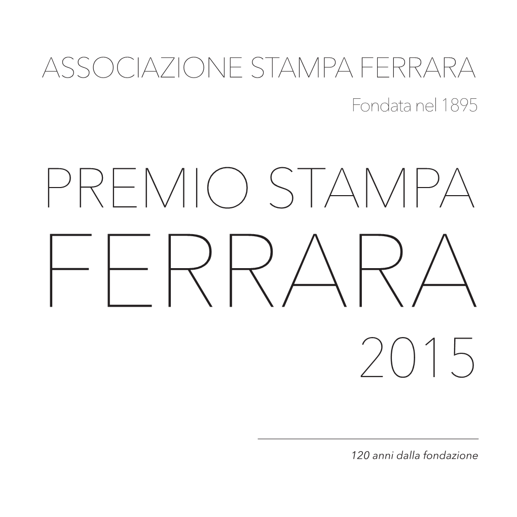 Premio Stampa 2015 Da Parte Del Ministro Dei Beni E Delle Attività Culturali E Del Turismo On
