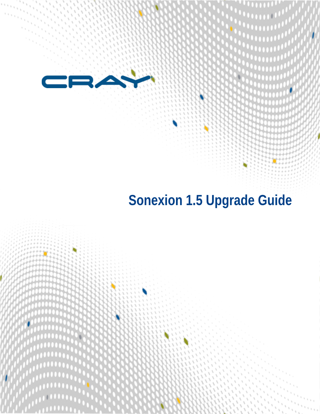 Sonexion 1.5 Upgrade Guide ()