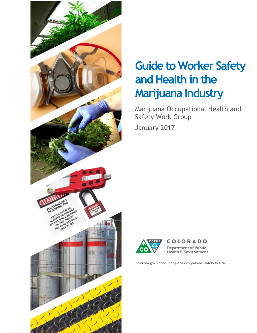 Guide to Worker Safety and Health in the Marijuana Industry Marijuana Occupational Health and Safety Work Group January 2017