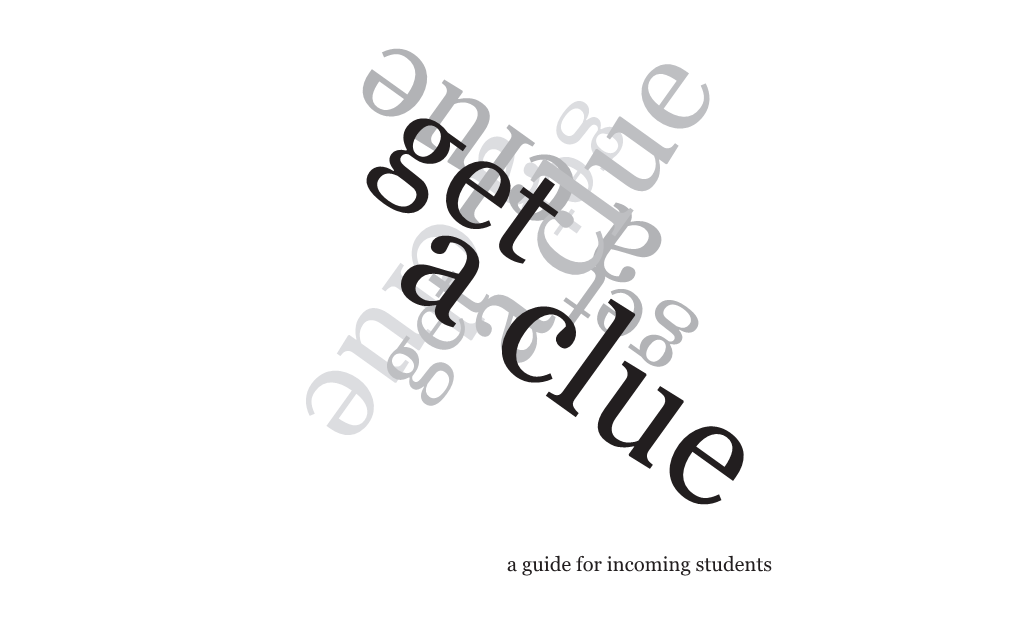 Get a Clue (Pdf)