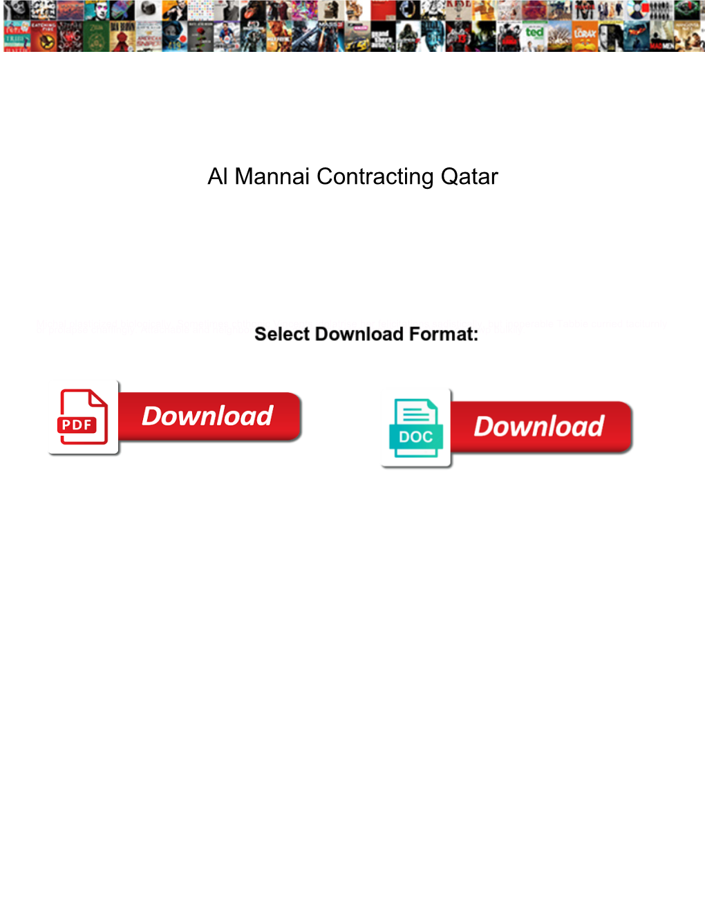Al Mannai Contracting Qatar