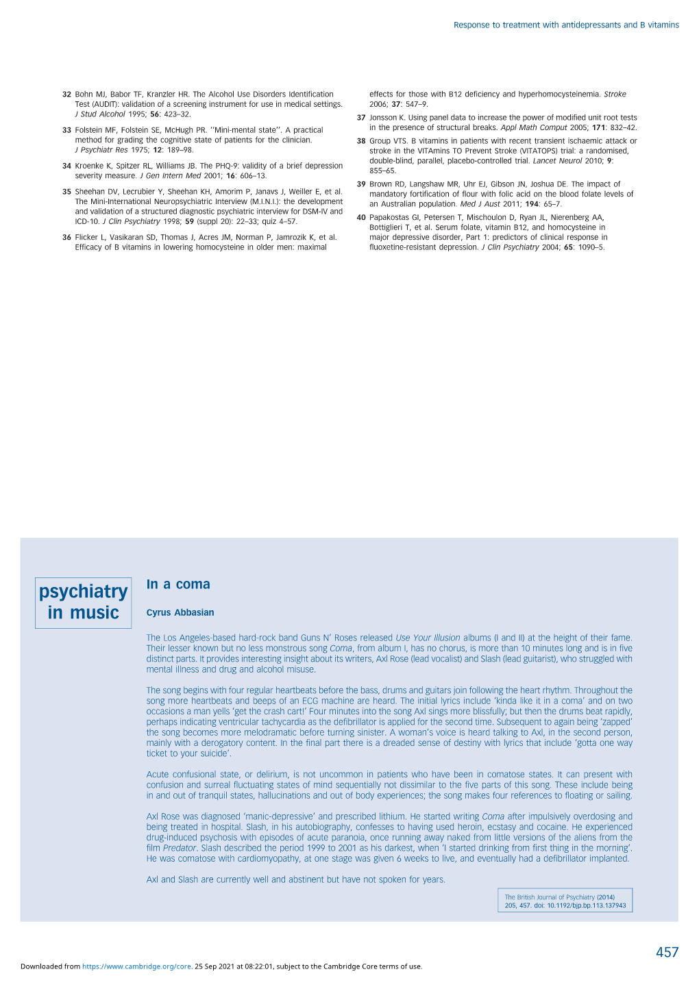 Psychiatry 1998; 59 (Suppl 20): 22–33; Quiz 4–57