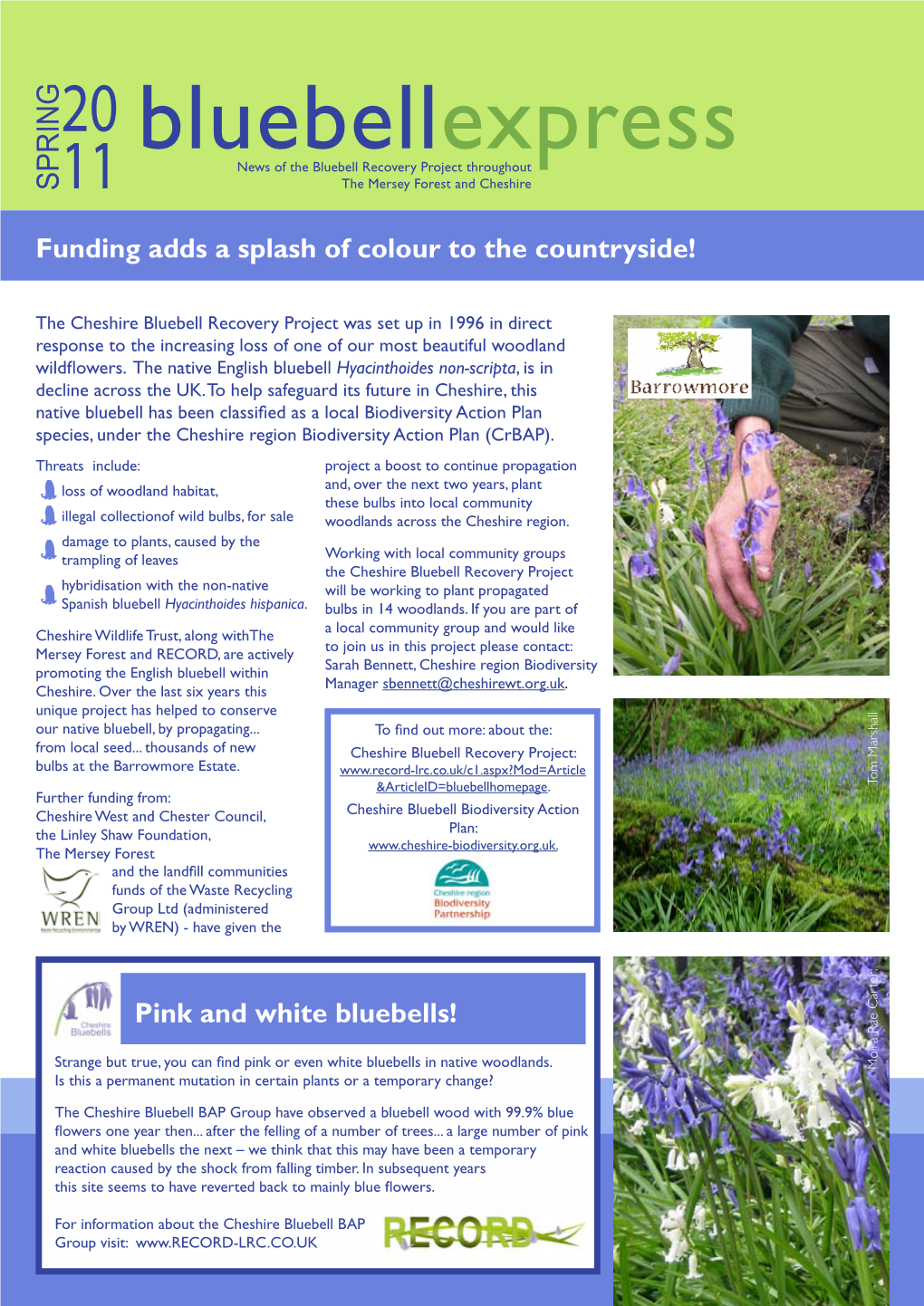 2011 Bluebell Express Newsletter