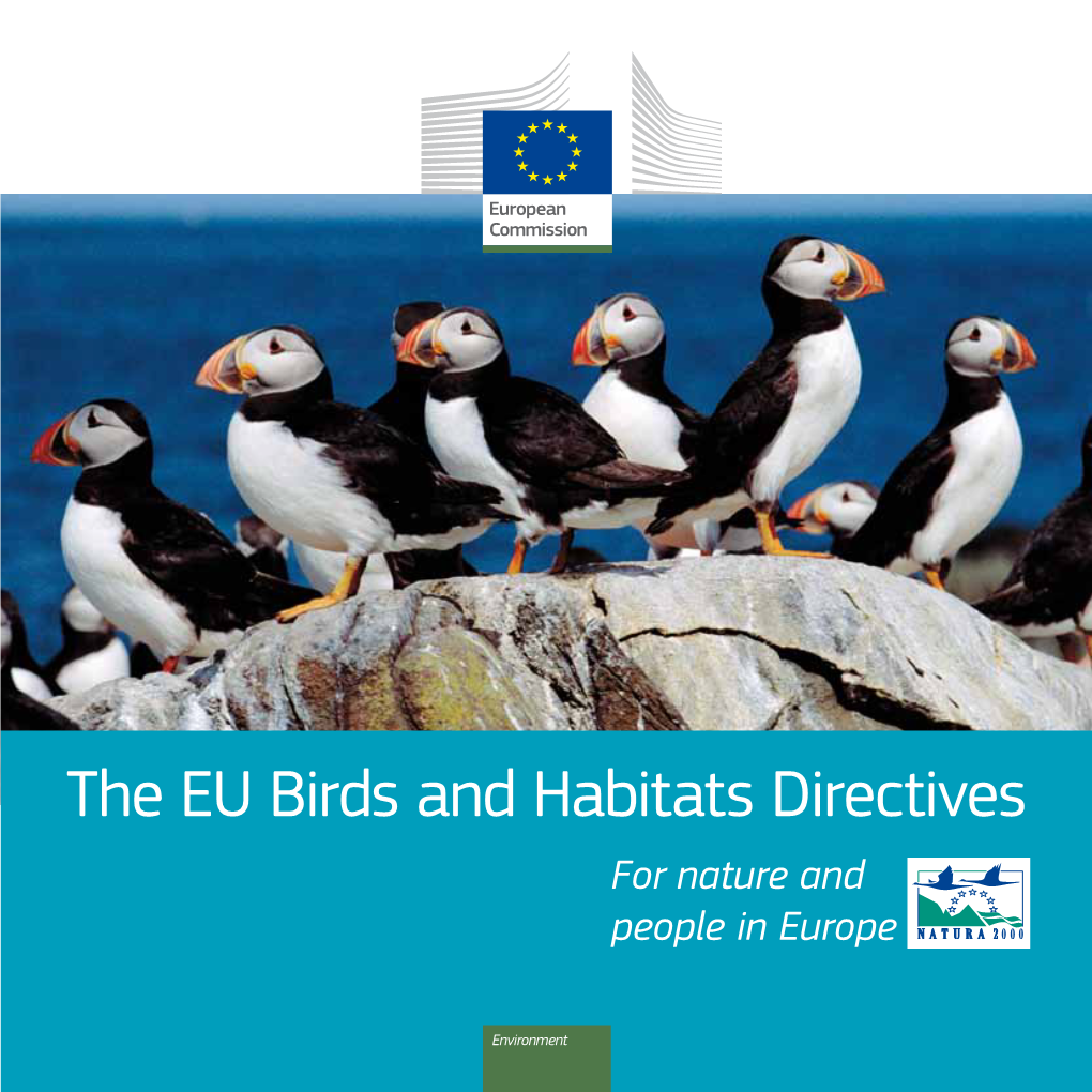 The EU Birds and Habitats Directives for Nature and People in Europe