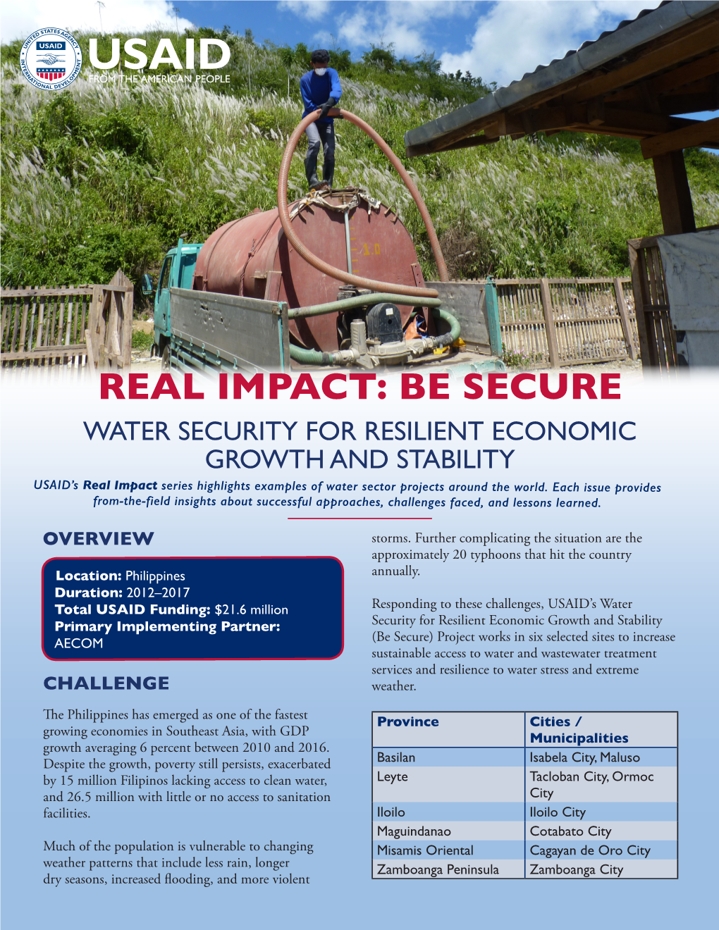 Real Impact: Be Secure Project