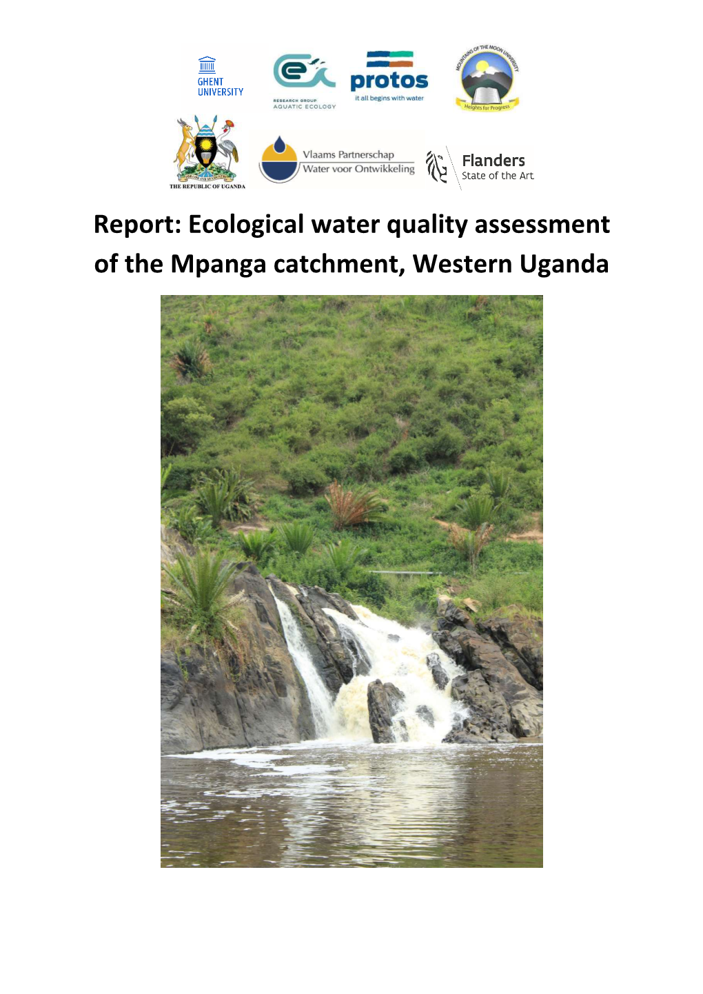 Report: Ecological Water Quality Assessment of the Mpanga Catchment, Western Uganda