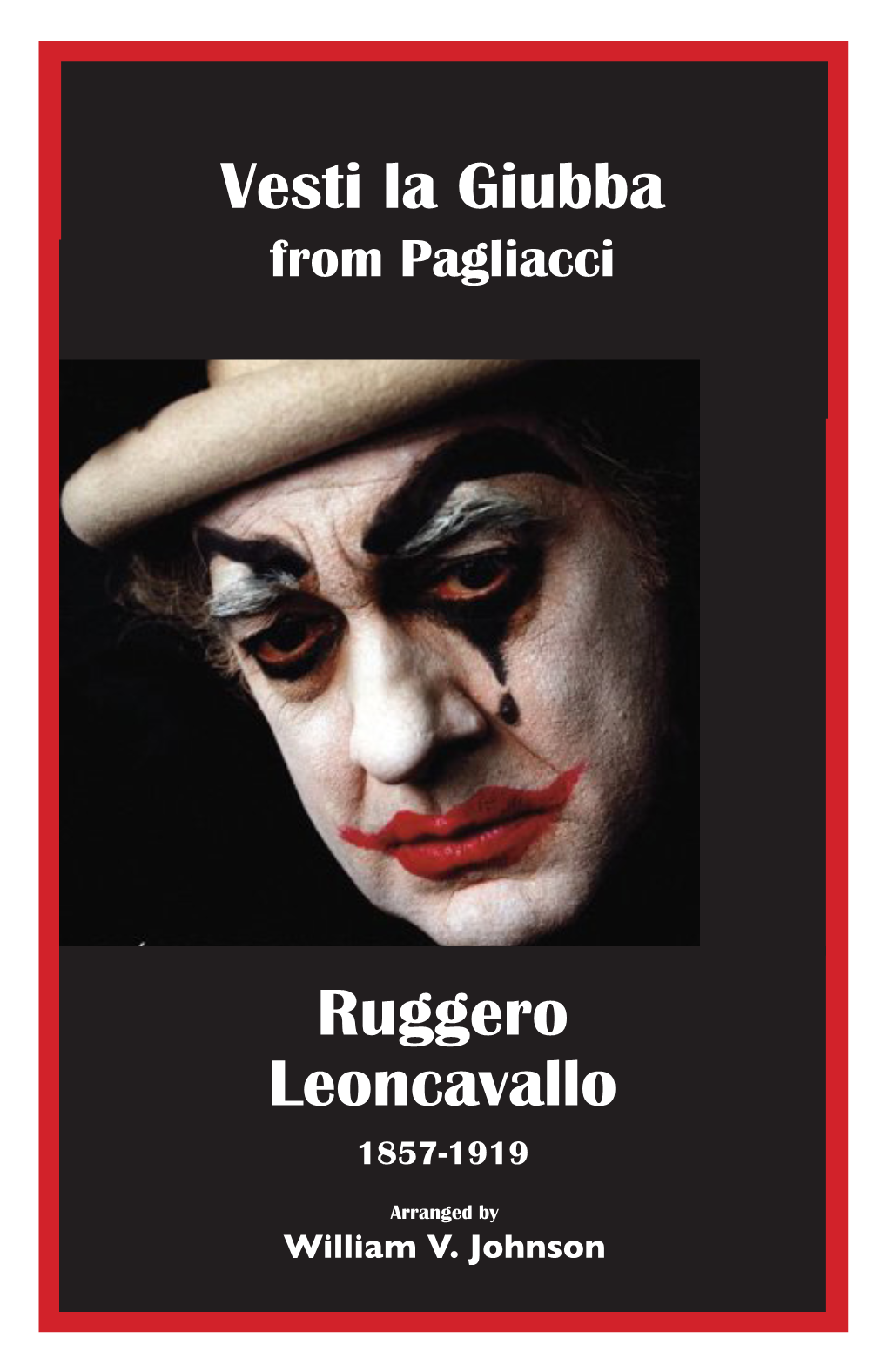 Vesti La Giubba from Pagliacci