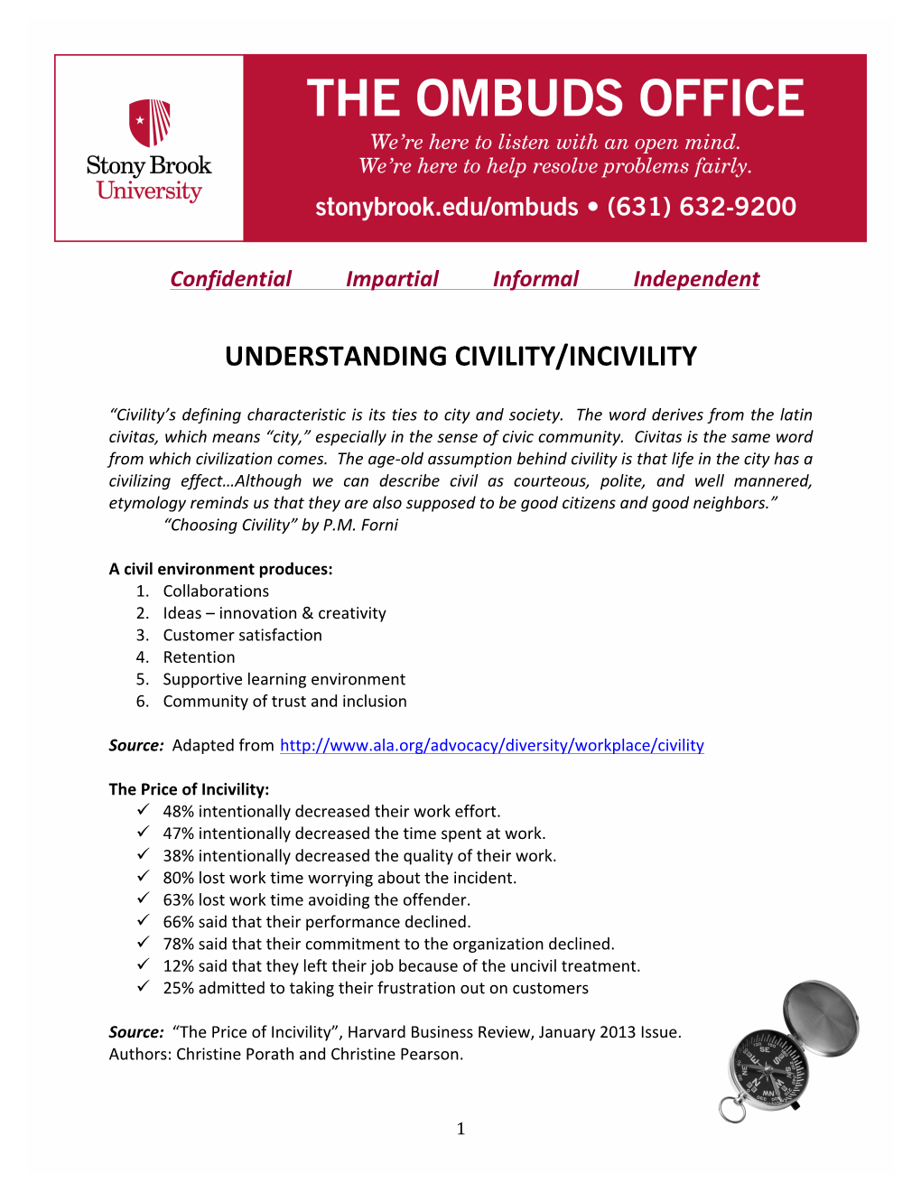 Understanding Civility/Incivility