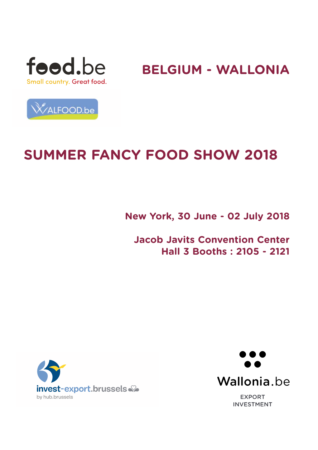 Brochure SFFS 2018