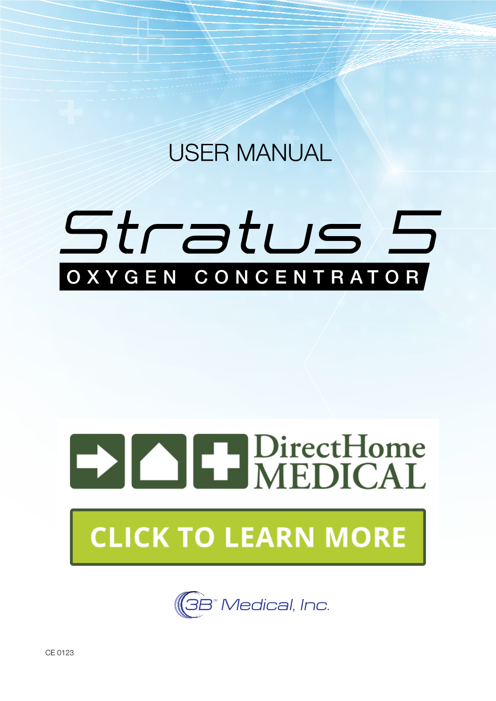 Stratus 5 Oxygen Concentrator User Manual