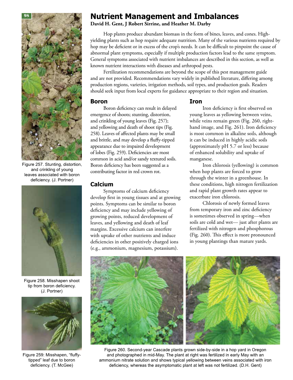 Nutrient Management and Imbalances David H