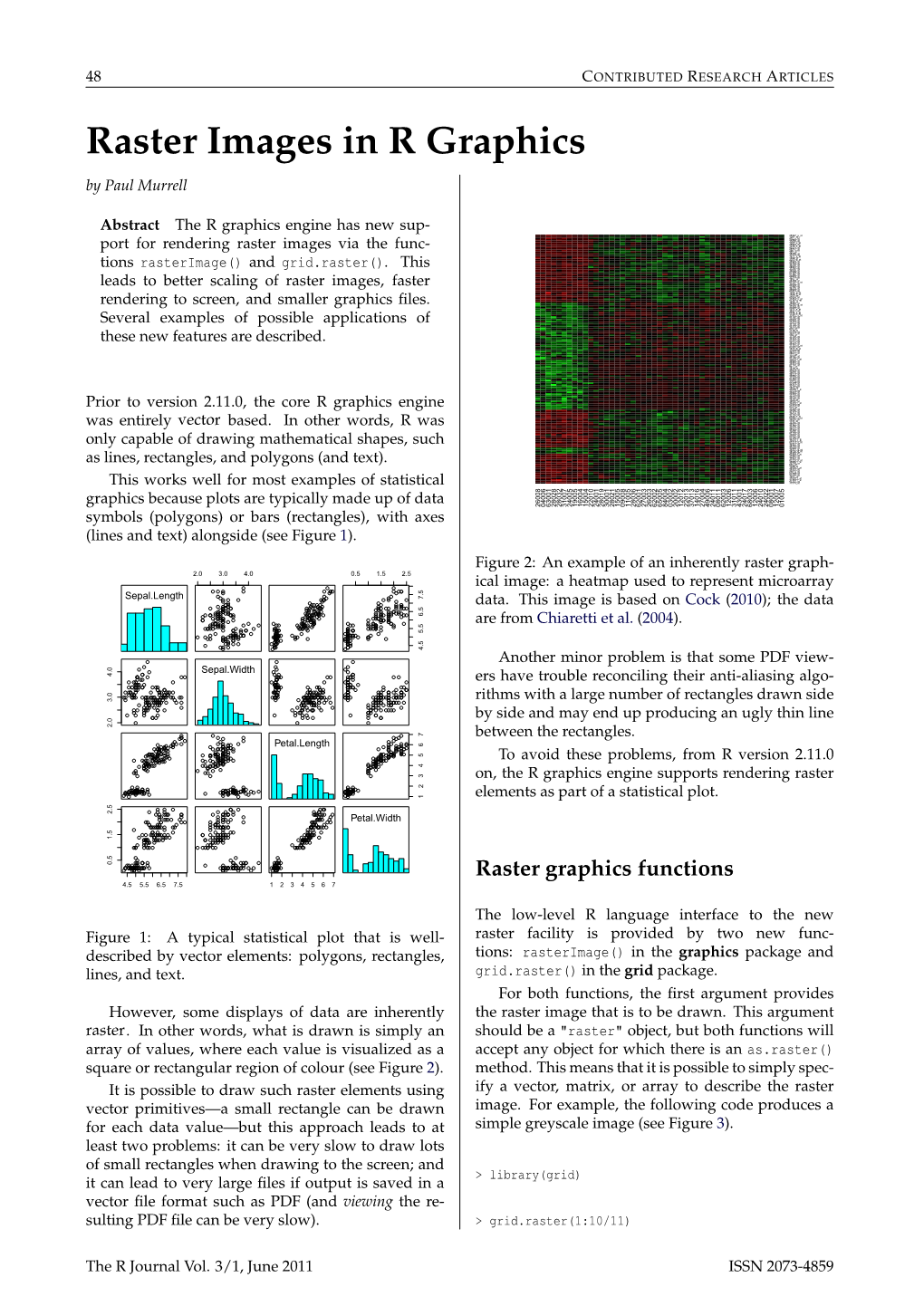 Raster Images in R Graphics by Paul Murrell