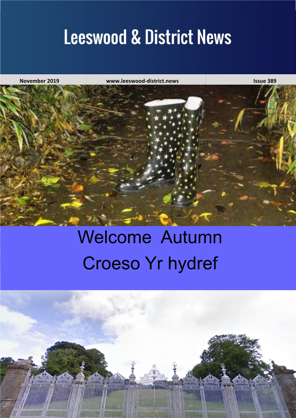 Welcome Autumn Croeso Yr Hydref