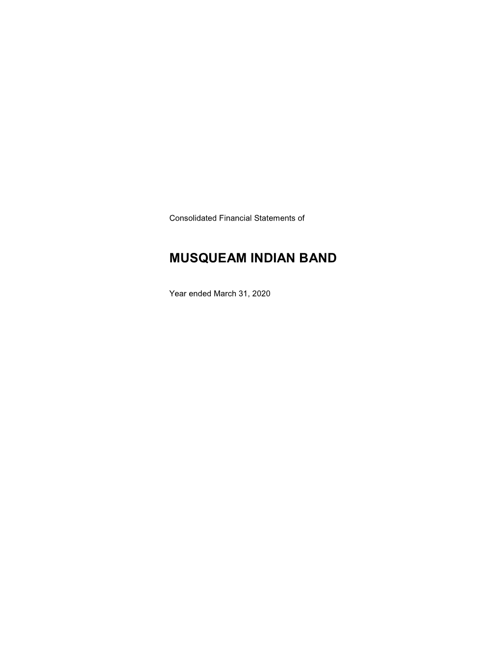 Musqueam Indian Band